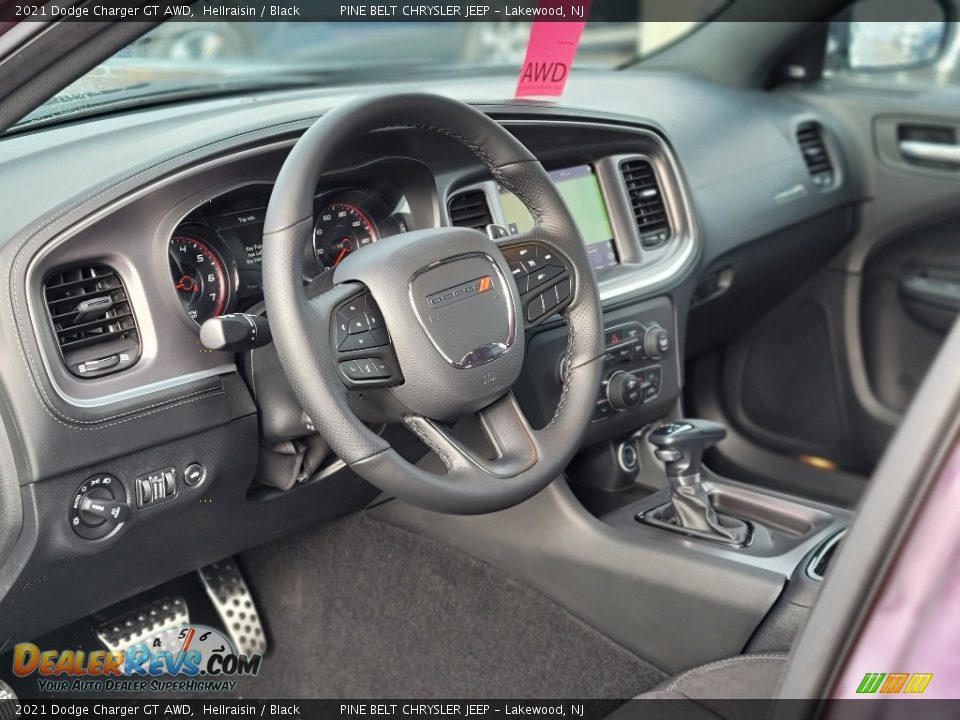 Dashboard of 2021 Dodge Charger GT AWD Photo #13