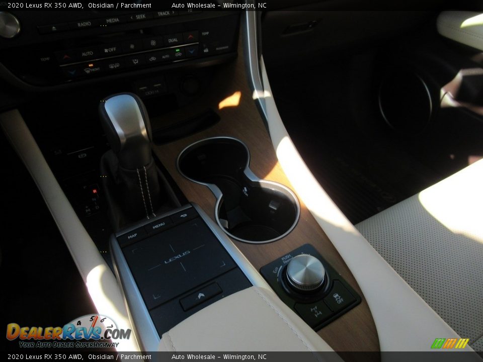 2020 Lexus RX 350 AWD Obsidian / Parchment Photo #20