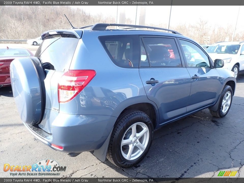 2009 Toyota RAV4 4WD Pacific Blue Metallic / Ash Gray Photo #9