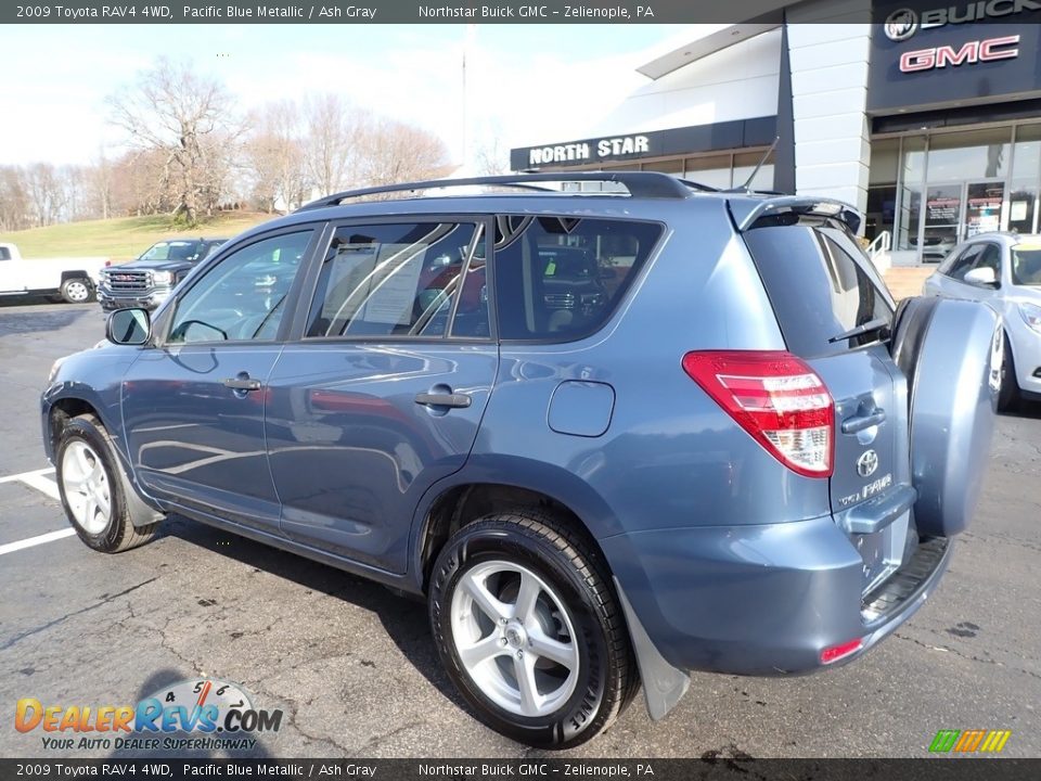 2009 Toyota RAV4 4WD Pacific Blue Metallic / Ash Gray Photo #12