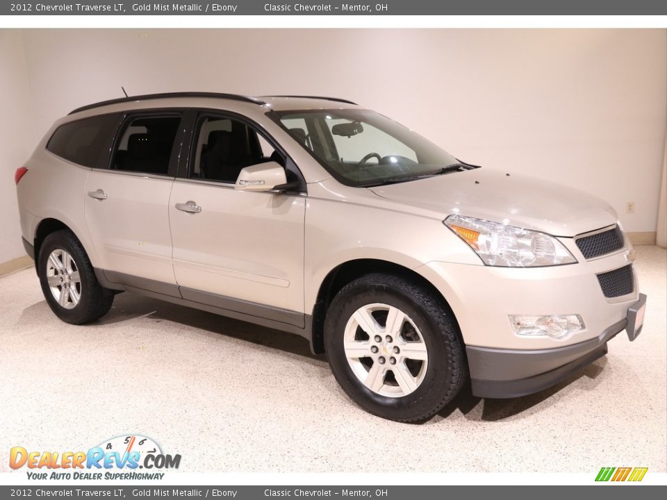 2012 Chevrolet Traverse LT Gold Mist Metallic / Ebony Photo #1