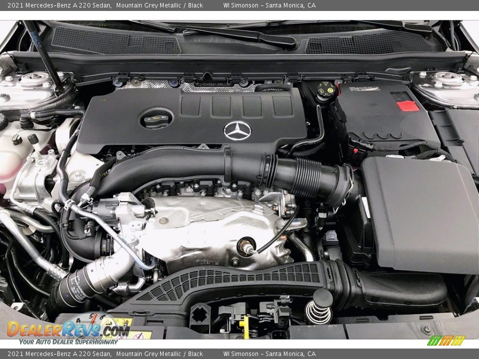 2021 Mercedes-Benz A 220 Sedan Mountain Grey Metallic / Black Photo #8