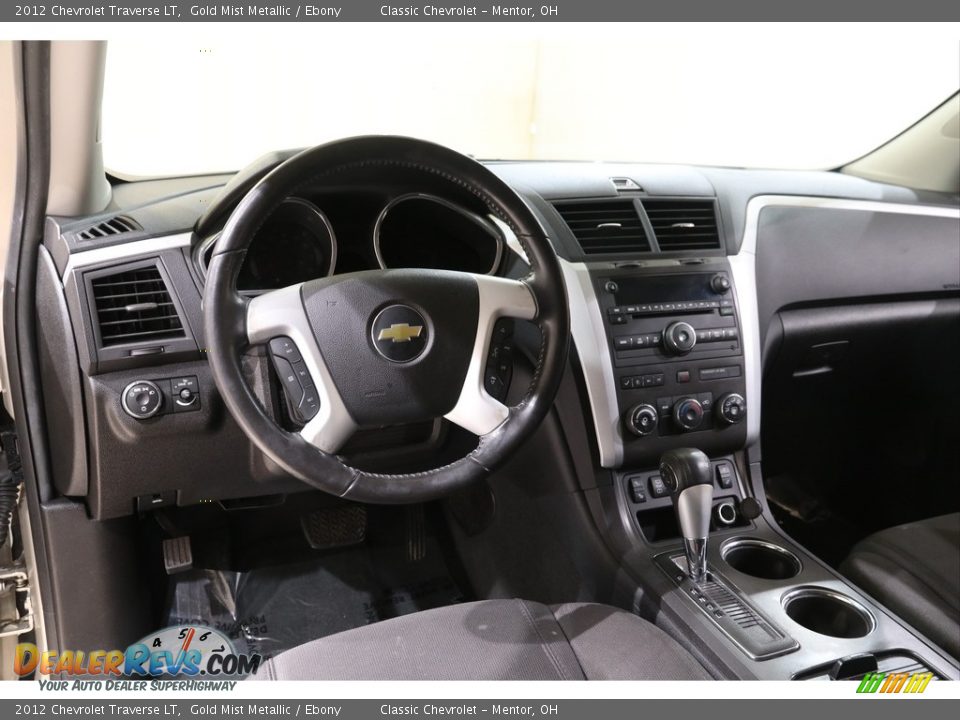 2012 Chevrolet Traverse LT Gold Mist Metallic / Ebony Photo #6