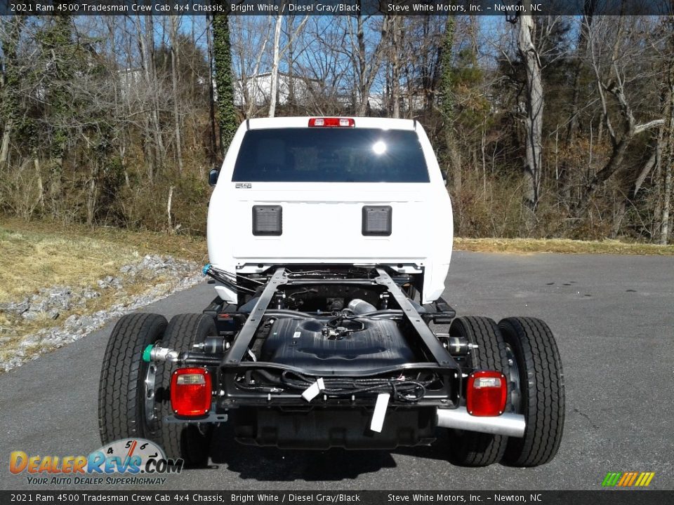 2021 Ram 4500 Tradesman Crew Cab 4x4 Chassis Bright White / Diesel Gray/Black Photo #7