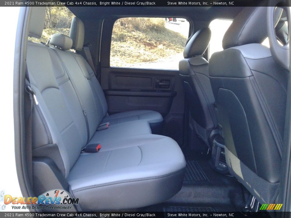 Rear Seat of 2021 Ram 4500 Tradesman Crew Cab 4x4 Chassis Photo #15