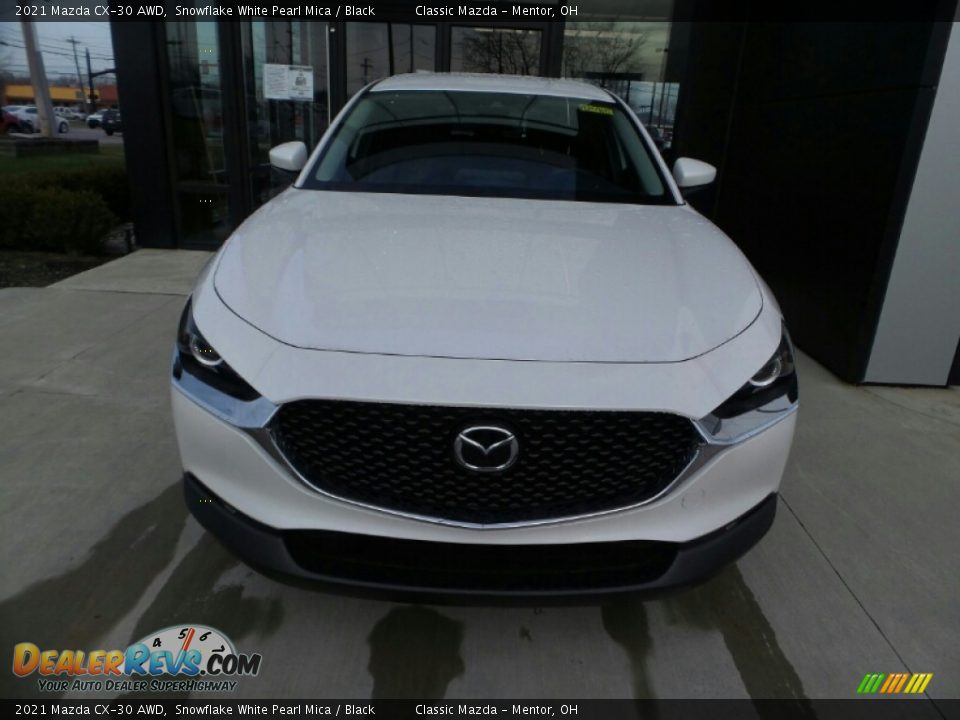 2021 Mazda CX-30 AWD Snowflake White Pearl Mica / Black Photo #2