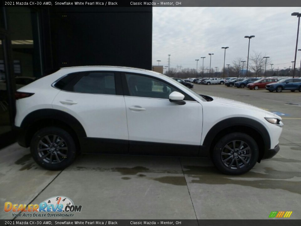 2021 Mazda CX-30 AWD Snowflake White Pearl Mica / Black Photo #3