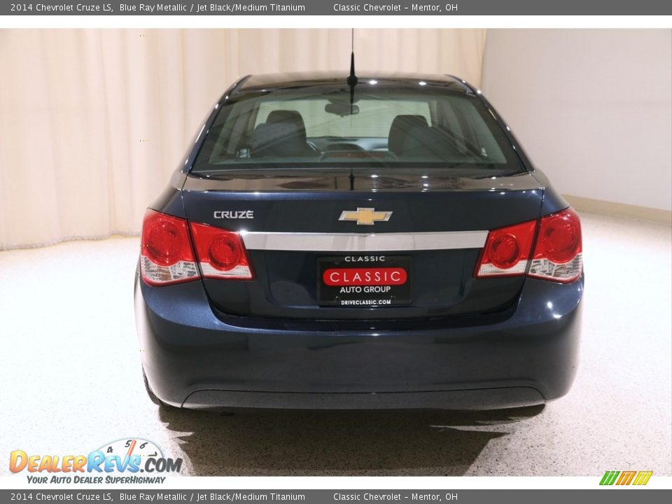 2014 Chevrolet Cruze LS Blue Ray Metallic / Jet Black/Medium Titanium Photo #15