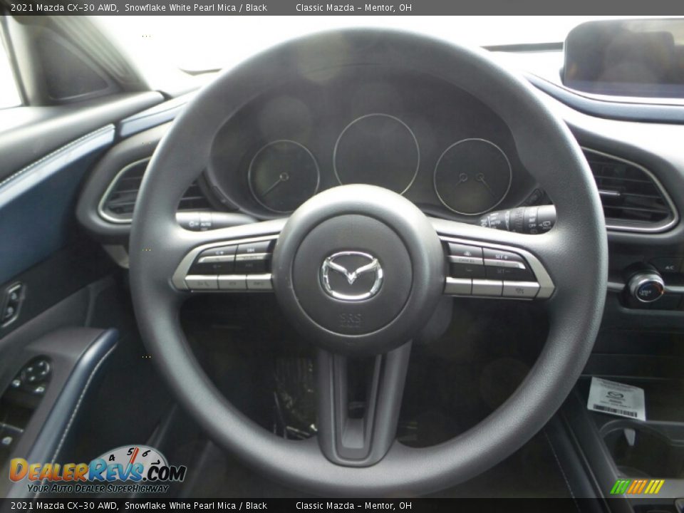 2021 Mazda CX-30 AWD Snowflake White Pearl Mica / Black Photo #7