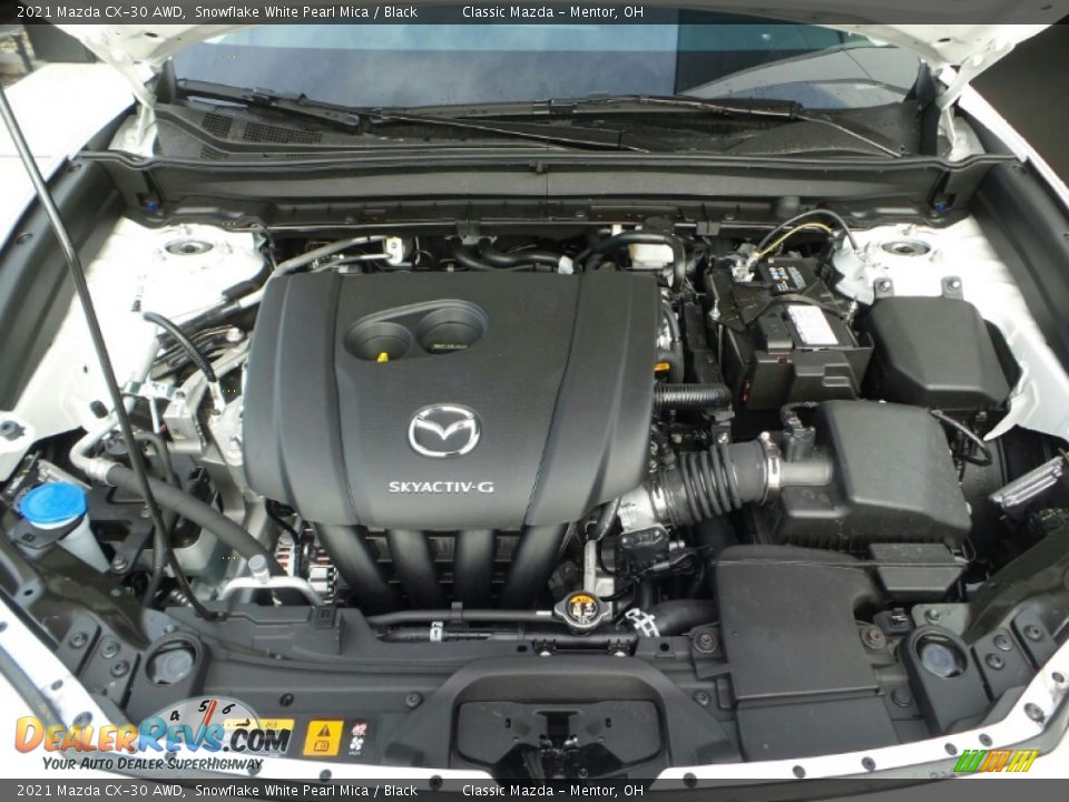 2021 Mazda CX-30 AWD Snowflake White Pearl Mica / Black Photo #8