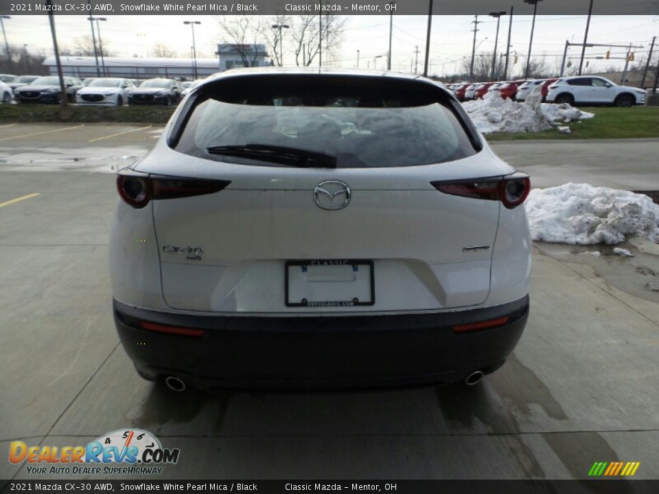 2021 Mazda CX-30 AWD Snowflake White Pearl Mica / Black Photo #9