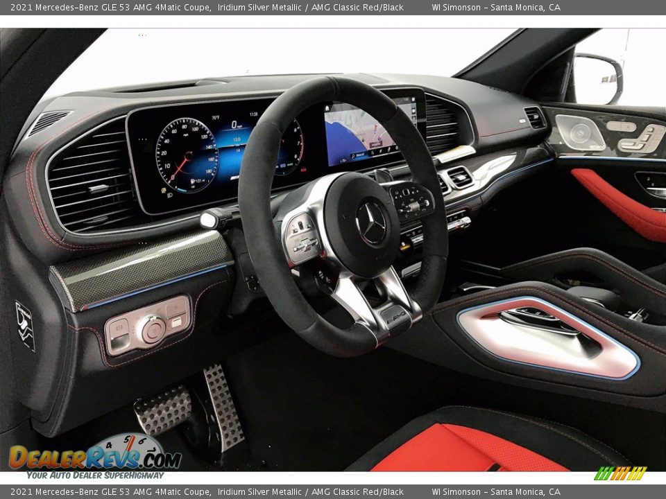 Dashboard of 2021 Mercedes-Benz GLE 53 AMG 4Matic Coupe Photo #4