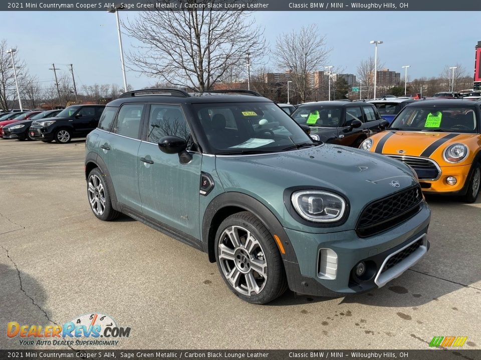Front 3/4 View of 2021 Mini Countryman Cooper S All4 Photo #1