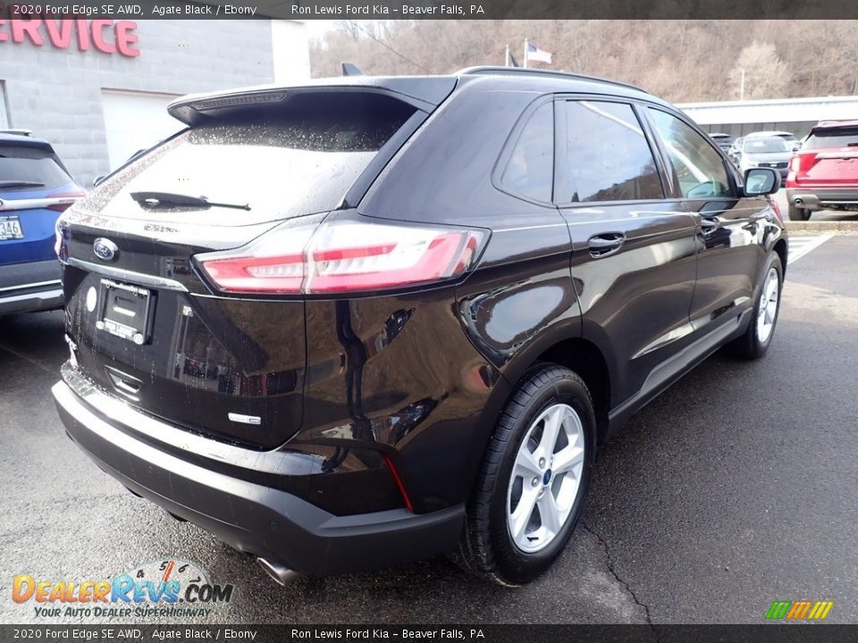 2020 Ford Edge SE AWD Agate Black / Ebony Photo #2