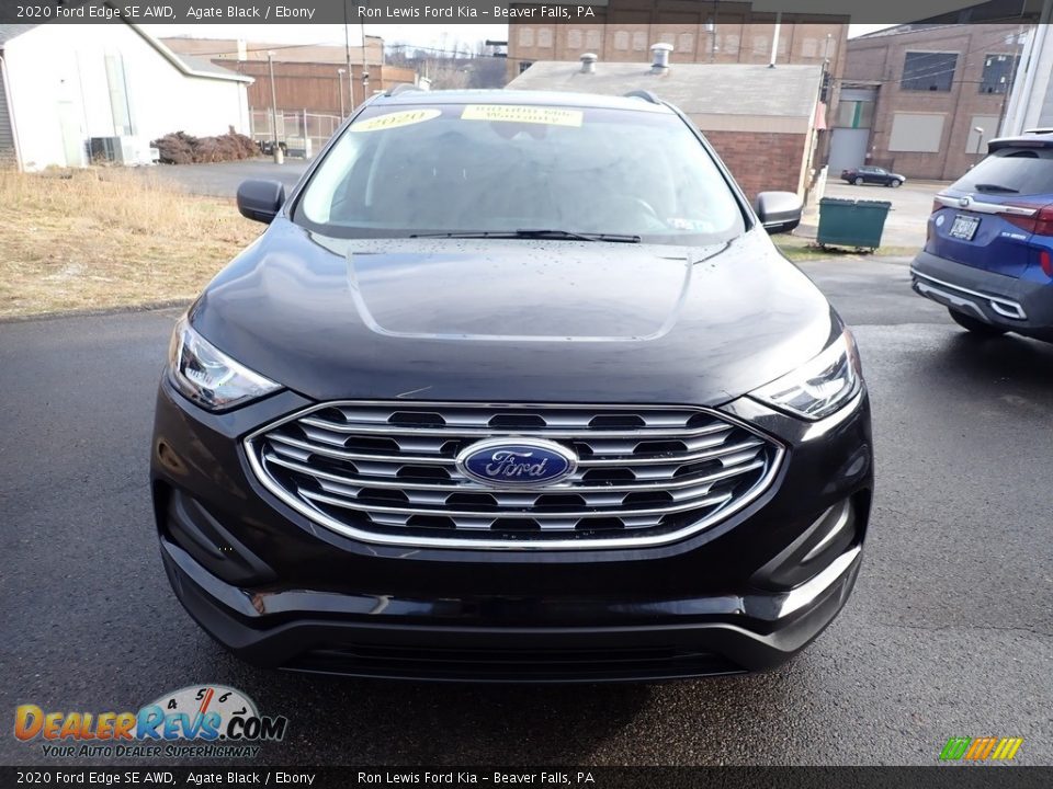 2020 Ford Edge SE AWD Agate Black / Ebony Photo #4
