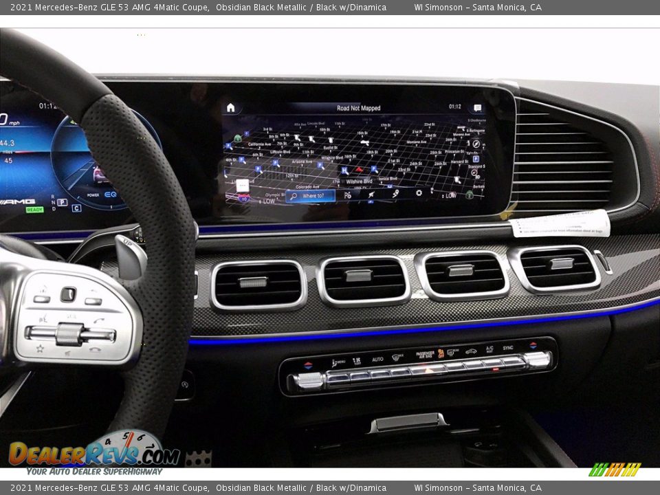 Navigation of 2021 Mercedes-Benz GLE 53 AMG 4Matic Coupe Photo #6