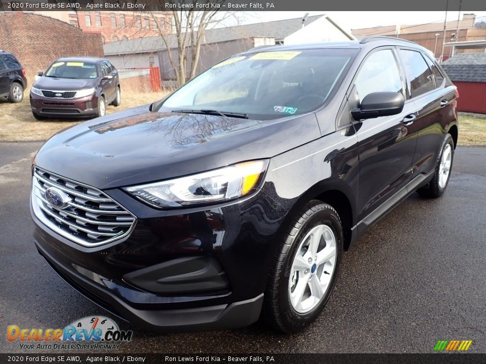 2020 Ford Edge SE AWD Agate Black / Ebony Photo #5