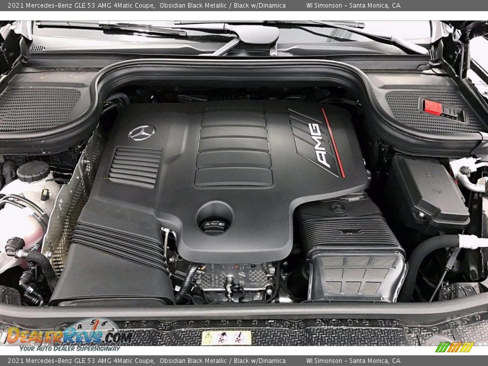 2021 Mercedes-Benz GLE 53 AMG 4Matic Coupe 3.0 Liter Turbocharged DOHC 24-Valve VVT Inline 6 Cylinder Engine Photo #8