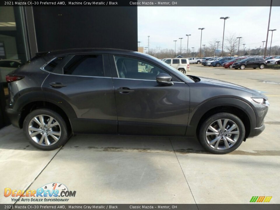 2021 Mazda CX-30 Preferred AWD Machine Gray Metallic / Black Photo #3