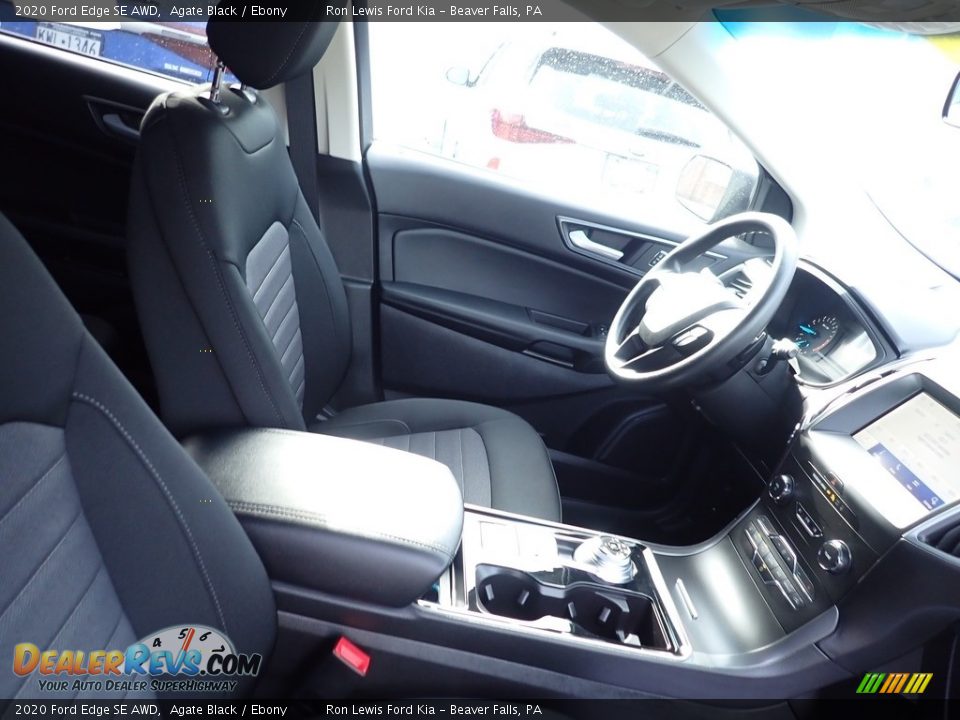 2020 Ford Edge SE AWD Agate Black / Ebony Photo #8