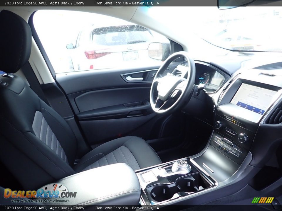 2020 Ford Edge SE AWD Agate Black / Ebony Photo #9