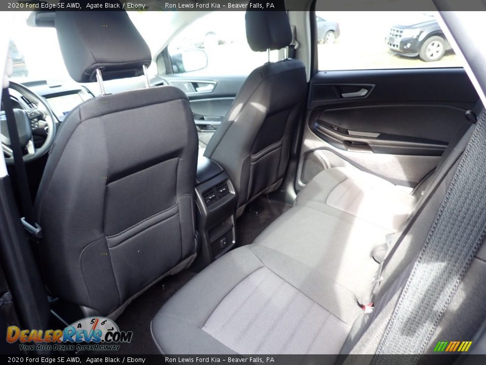 2020 Ford Edge SE AWD Agate Black / Ebony Photo #10