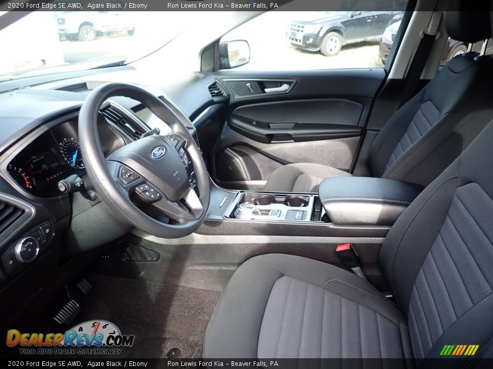 2020 Ford Edge SE AWD Agate Black / Ebony Photo #11