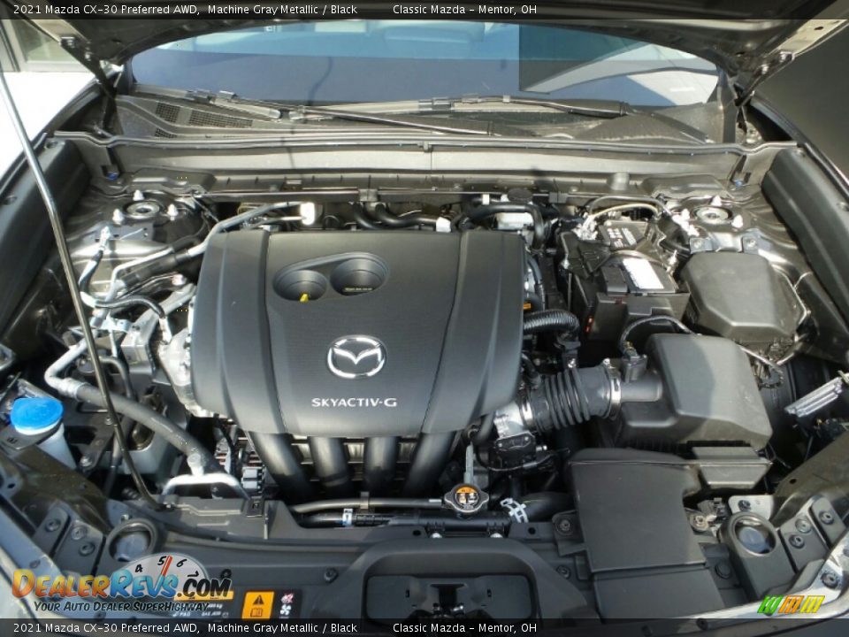 2021 Mazda CX-30 Preferred AWD Machine Gray Metallic / Black Photo #8