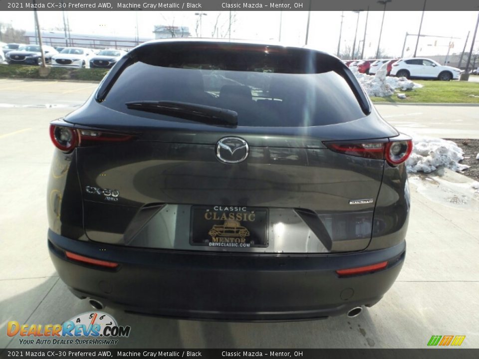 2021 Mazda CX-30 Preferred AWD Machine Gray Metallic / Black Photo #10