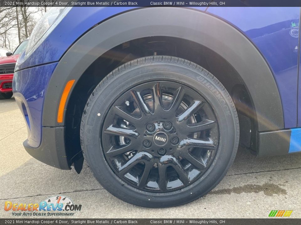 2021 Mini Hardtop Cooper 4 Door Starlight Blue Metallic / Carbon Black Photo #5