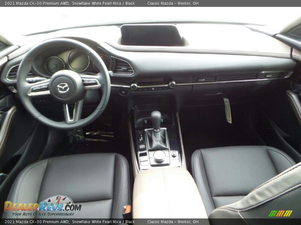 2021 Mazda CX-30 Premium AWD Snowflake White Pearl Mica / Black Photo #5