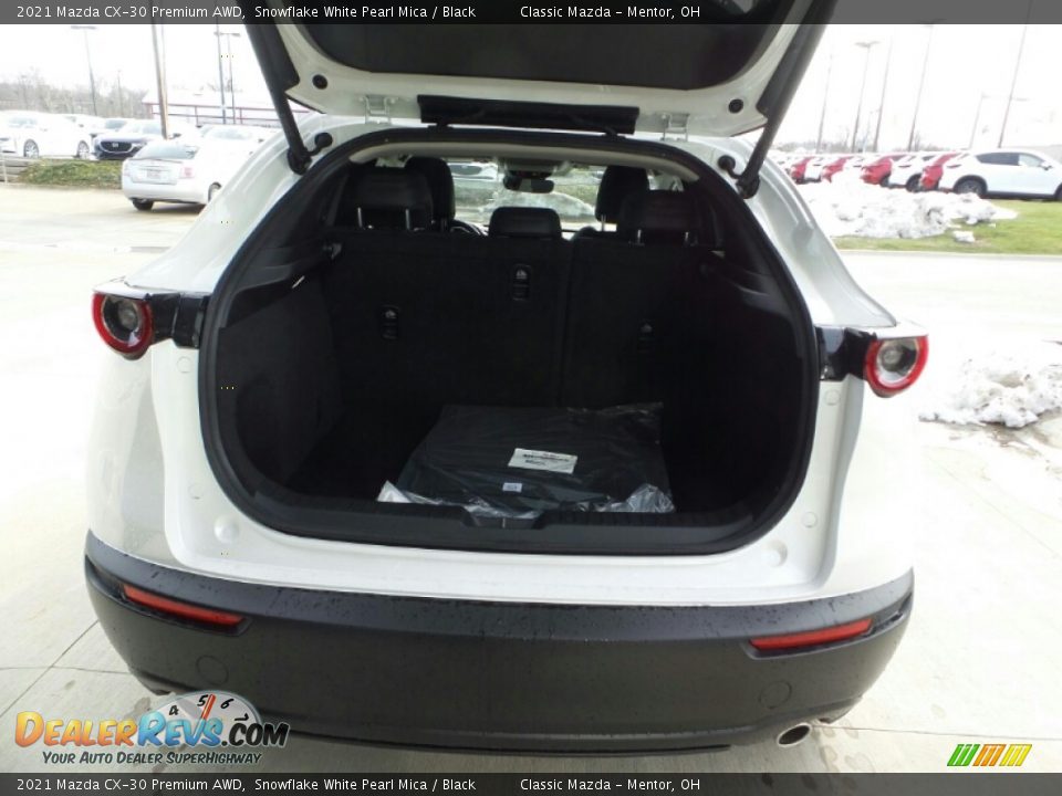 2021 Mazda CX-30 Premium AWD Snowflake White Pearl Mica / Black Photo #10