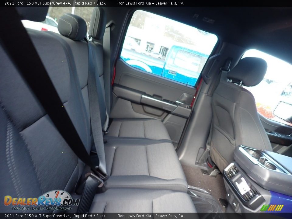 2021 Ford F150 XLT SuperCrew 4x4 Rapid Red / Black Photo #9
