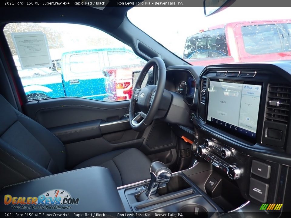 2021 Ford F150 XLT SuperCrew 4x4 Rapid Red / Black Photo #11