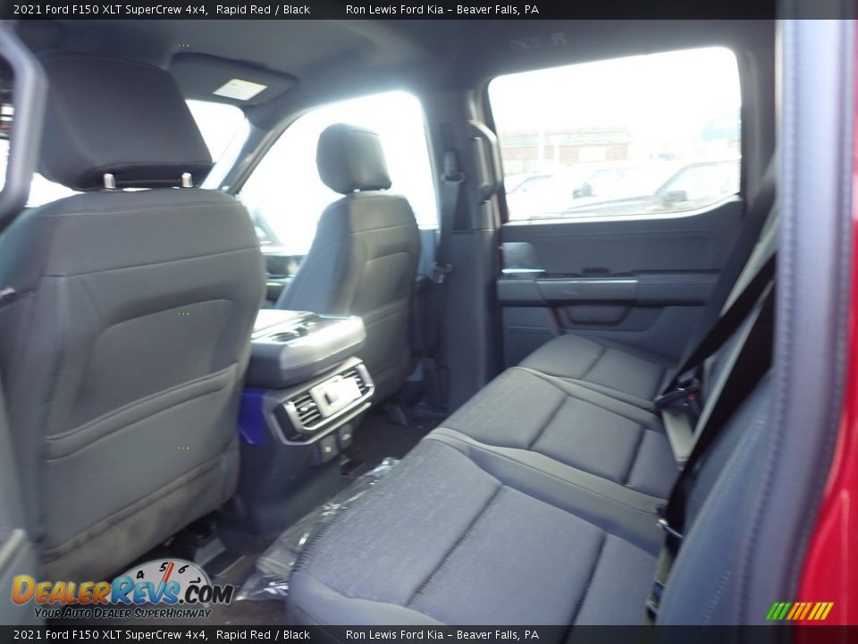 2021 Ford F150 XLT SuperCrew 4x4 Rapid Red / Black Photo #12