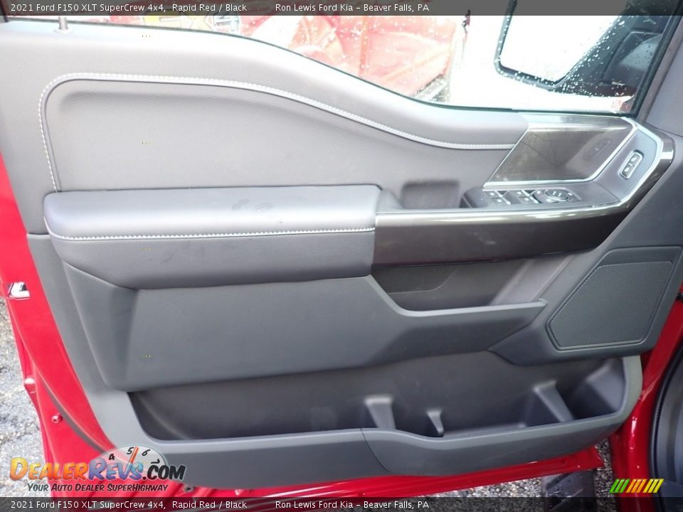 2021 Ford F150 XLT SuperCrew 4x4 Rapid Red / Black Photo #14
