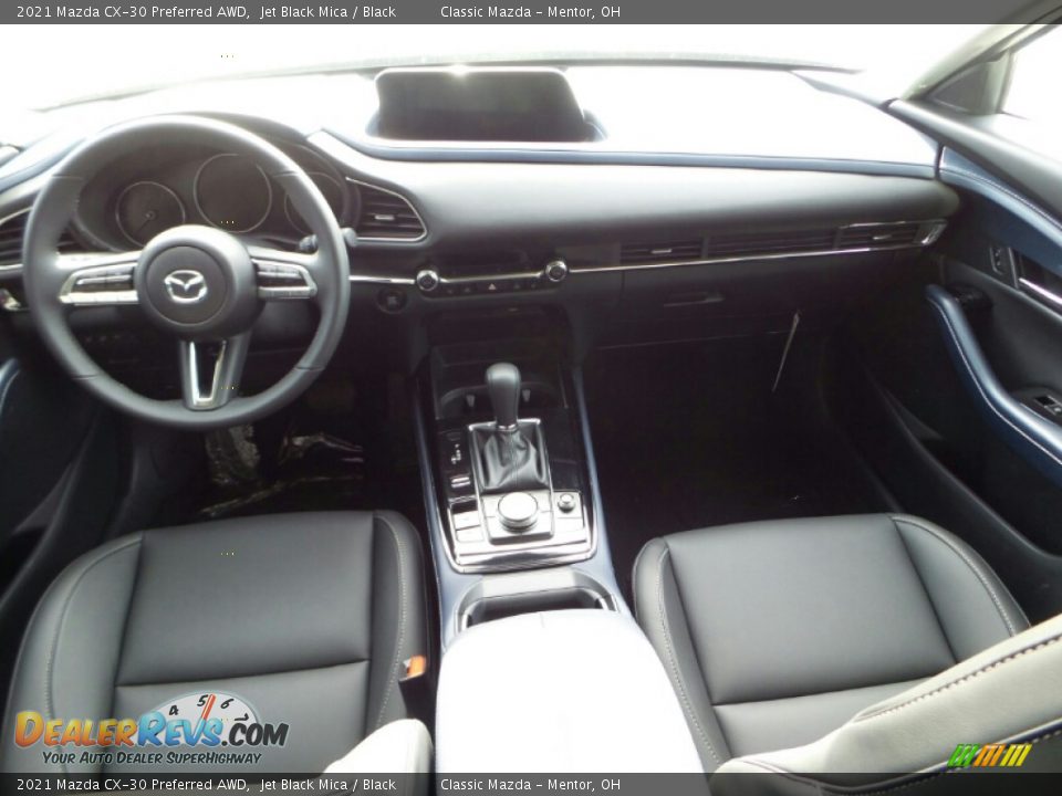 2021 Mazda CX-30 Preferred AWD Jet Black Mica / Black Photo #5