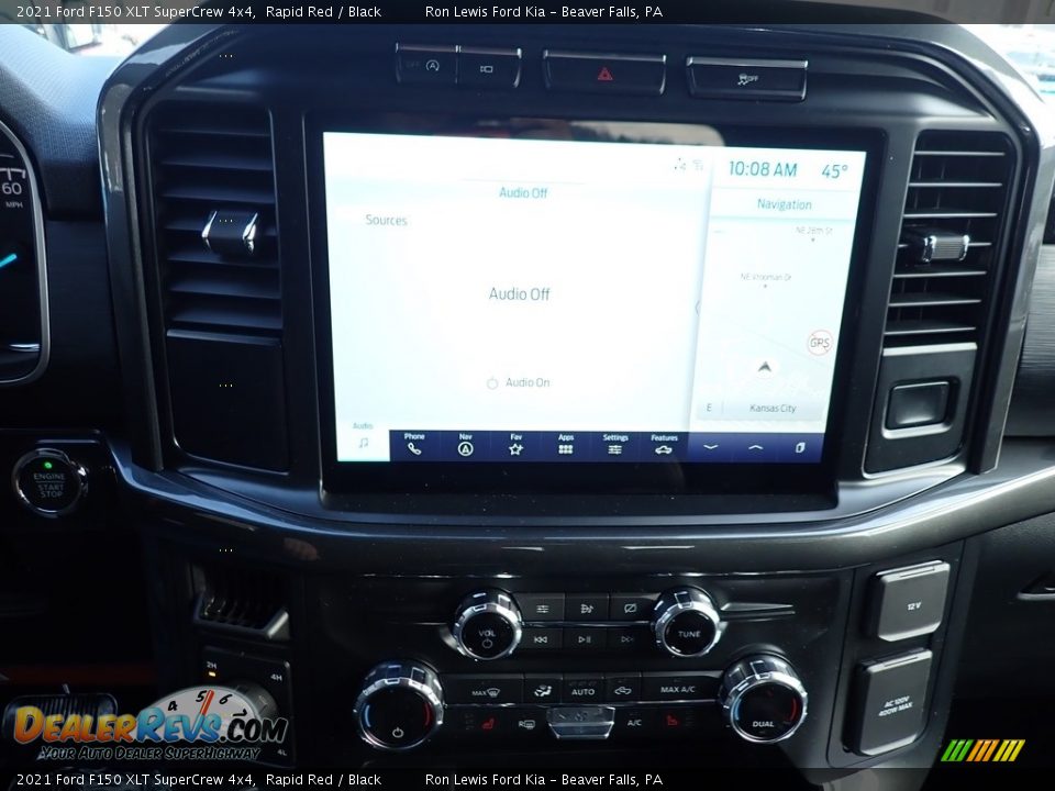 2021 Ford F150 XLT SuperCrew 4x4 Rapid Red / Black Photo #16