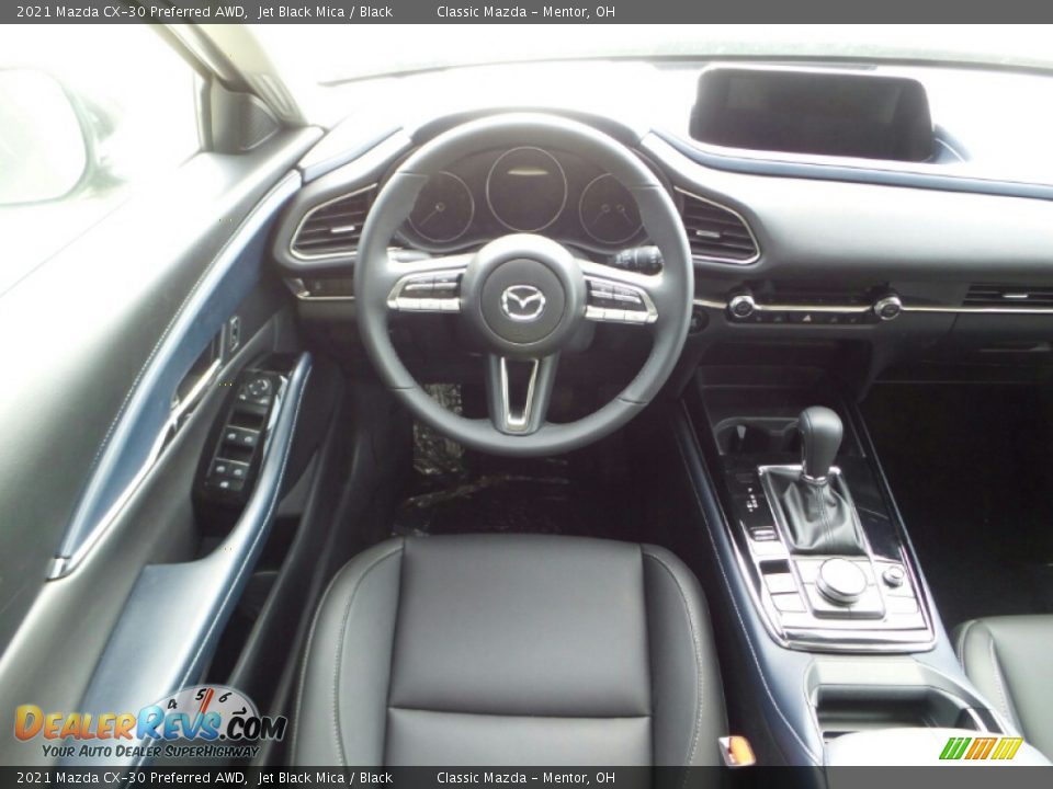 2021 Mazda CX-30 Preferred AWD Jet Black Mica / Black Photo #6
