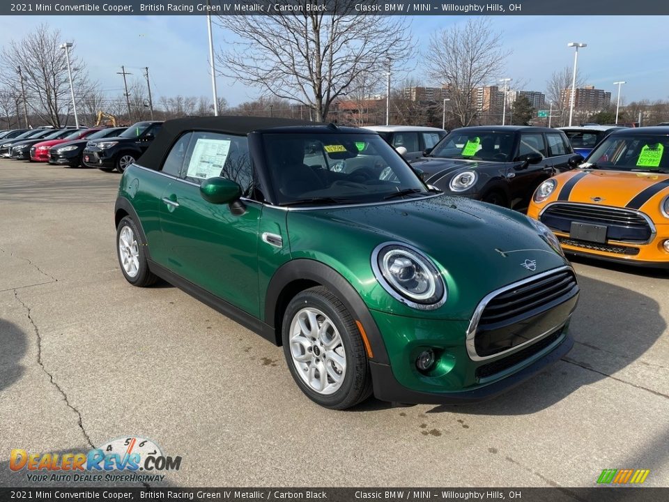 Front 3/4 View of 2021 Mini Convertible Cooper Photo #1