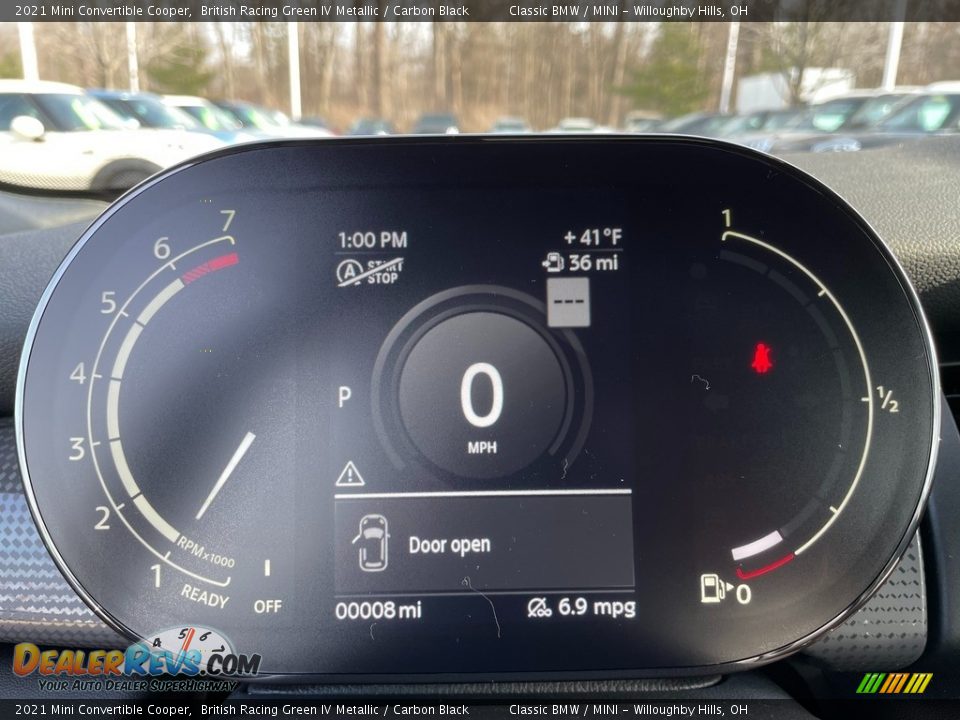 2021 Mini Convertible Cooper Gauges Photo #4