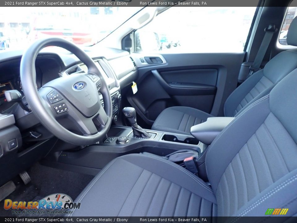 Front Seat of 2021 Ford Ranger STX SuperCab 4x4 Photo #11