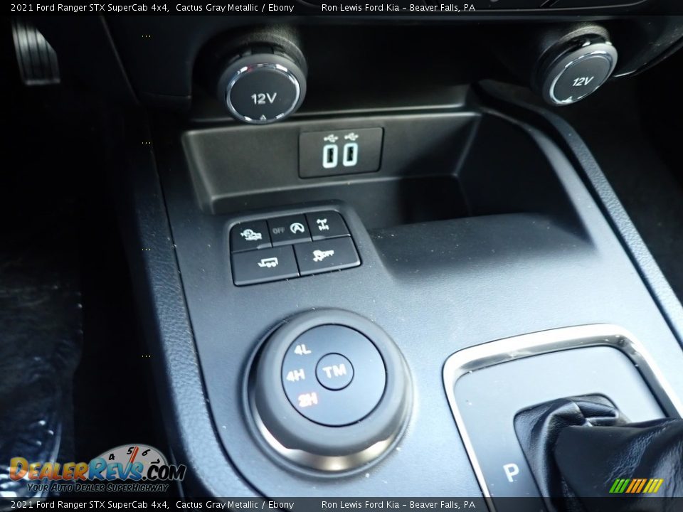 Controls of 2021 Ford Ranger STX SuperCab 4x4 Photo #16