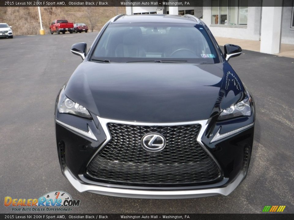 2015 Lexus NX 200t F Sport AWD Obsidian Black / Black Photo #5