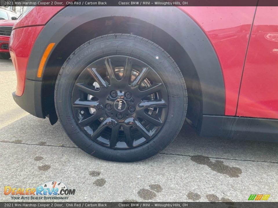 2021 Mini Hardtop Cooper 2 Door Chili Red / Carbon Black Photo #6