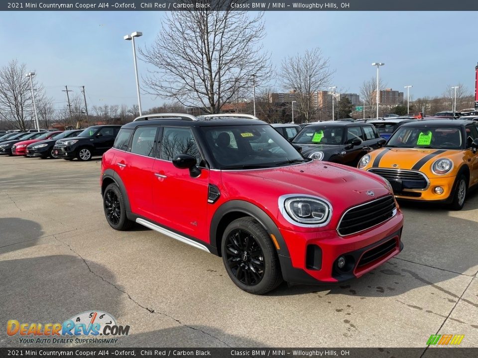 Front 3/4 View of 2021 Mini Countryman Cooper All4 -Oxford Photo #1