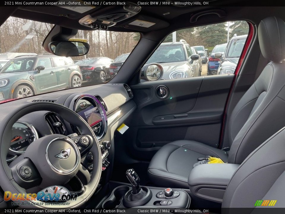 2021 Mini Countryman Cooper All4 -Oxford Chili Red / Carbon Black Photo #3