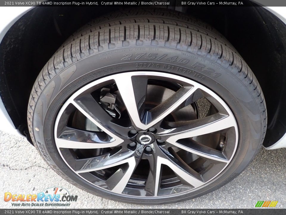 2021 Volvo XC90 T8 eAWD Inscription Plug-in Hybrid Wheel Photo #6