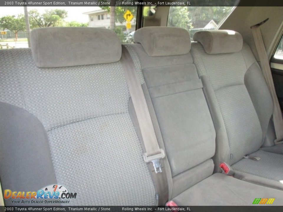 2003 Toyota 4Runner Sport Edition Titanium Metallic / Stone Photo #6