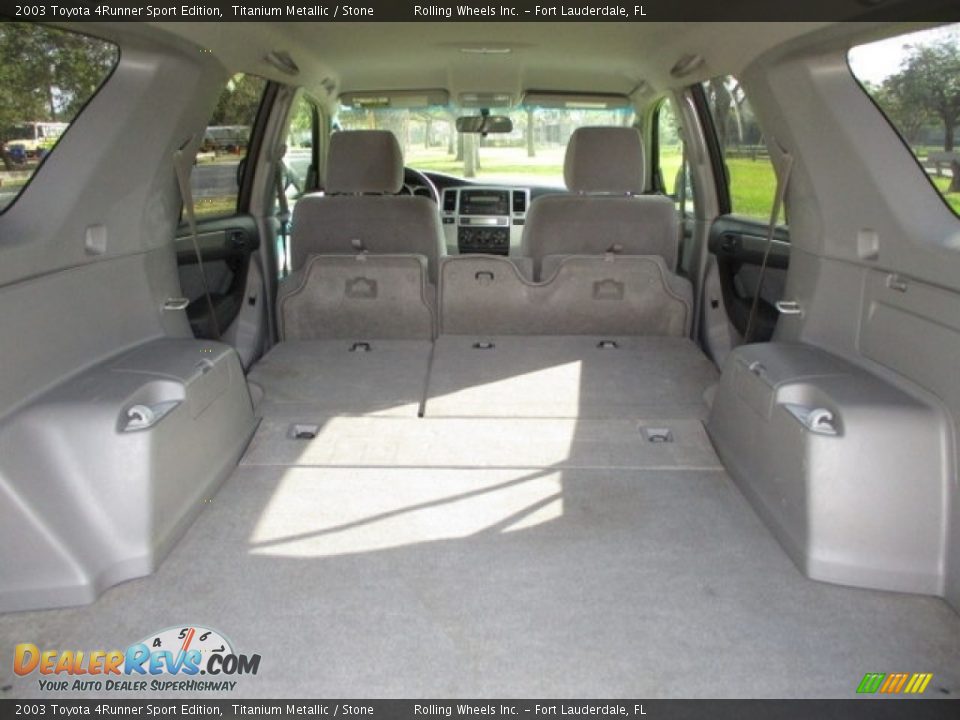 2003 Toyota 4Runner Sport Edition Titanium Metallic / Stone Photo #8